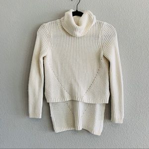 high low sweater